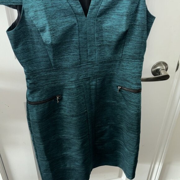Marc New York Teal Women’s Fitted Dress - Picture 4 of 8